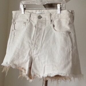 🔴 Moussy - Vintage 'Frayed Hem' Saab Ltd. Shorts